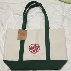 Green Trader Joe’s Tote